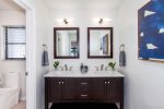 Dual Sinks and Walk in Shower in Master Bathroom